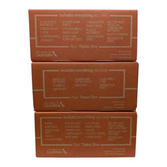 Kiwi Tinker Kit LOT OF 3 Phantom Projector, Walking Robot, Make Own Trebuchet - Picture 6 of 7